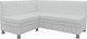 Миниатюра изображения товара Уголок кухонный мягкий Лига Диванов Уют 31 левый / 58699 (экокожа, белый)