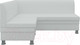 Миниатюра изображения товара Уголок кухонный мягкий Лига Диванов Уют 31 левый / 58699 (экокожа, белый)