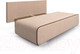 Миниатюра изображения товара Диван Mebel-Ars Еврокнижка Марк (кордрой бежевый/кордрой коричневый)