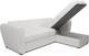 Миниатюра изображения товара Диван угловой Mebel-Ars Амстердам (экокожа белая)