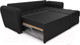 Миниатюра изображения товара Диван угловой Mebel-Ars Амстердам (экокожа черный)