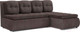 Миниатюра изображения товара Диван угловой Mebel-Ars Кормак (кордрой коричневый)