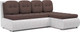 Миниатюра изображения товара Диван угловой Mebel-Ars Кормак (рогожка шоколад)