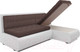 Миниатюра изображения товара Диван угловой Mebel-Ars Кормак (рогожка шоколад)