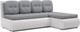 Миниатюра изображения товара Диван угловой Mebel-Ars Кормак (рогожка серая)