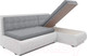 Миниатюра изображения товара Диван угловой Mebel-Ars Кормак (рогожка серая)