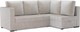 Миниатюра изображения товара Диван угловой Mebel-Ars Мансберг (бархат бежевый/star velvet 6 light beige)