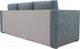 Миниатюра изображения товара Диван угловой Mebel-Ars Мансберг HB-178 26 (велюр серо-синий)