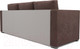Миниатюра изображения товара Диван угловой Mebel-Ars Мансберг НВ-178 13 (велюр молочный шоколад)