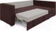 Миниатюра изображения товара Диван угловой Mebel-Ars Мансберг HB-178 16 (велюр шоколад)