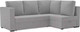Миниатюра изображения товара Диван угловой Mebel-Ars Мансберг (серая рогожка)