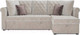 Миниатюра изображения товара Диван угловой Mebel-Ars Берлин (бархат бежевый/star velvet 6 light beige)
