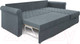 Миниатюра изображения товара Диван угловой Mebel-Ars Берлин HB-178 26 (велюр серо-синий)