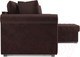 Миниатюра изображения товара Диван угловой Mebel-Ars Берлин HB-178 16 (велюр шоколад)