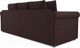 Миниатюра изображения товара Диван угловой Mebel-Ars Берлин HB-178 16 (велюр шоколад)