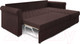 Миниатюра изображения товара Диван угловой Mebel-Ars Берлин HB-178 16 (велюр шоколад)