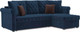 Миниатюра изображения товара Диван угловой Mebel-Ars Берлин (темно-синий Luna 034)