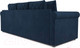 Миниатюра изображения товара Диван угловой Mebel-Ars Берлин (темно-синий Luna 034)