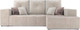 Миниатюра изображения товара Диван угловой Mebel-Ars Монреаль правый (бархат бежевый/Star Velvet 6 Beige)