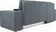 Миниатюра изображения товара Диван угловой Mebel-Ars Монреаль левый (велюр серо-синий НВ-178/26)