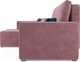 Миниатюра изображения товара Диван угловой Mebel-Ars Монреаль левый (велюр пудра НВ-178/18)