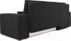 Миниатюра изображения товара Диван угловой Mebel-Ars Монреаль левый (велюр черный НВ-178/17)