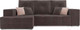 Миниатюра изображения товара Диван угловой Mebel-Ars Монреаль левый (кордрой коричневый)