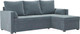 Миниатюра изображения товара Диван угловой Mebel-Ars Париж (велюр серо-синий HB-178 26)