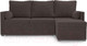 Миниатюра изображения товара Диван угловой Mebel-Ars Париж (кордрой коричневый)