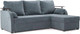 Миниатюра изображения товара Диван угловой Mebel-Ars Токио (велюр серо-синий HB-178 26)