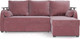 Миниатюра изображения товара Диван угловой Mebel-Ars Токио (велюр пудра НВ-178 18)