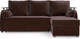 Миниатюра изображения товара Диван угловой Mebel-Ars Токио (велюр шоколад HB-178 16)