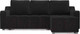 Миниатюра изображения товара Диван угловой Mebel-Ars Берн НВ-178 17 (велюр черный)