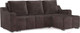 Миниатюра изображения товара Диван угловой Mebel-Ars Берн (кордрой коричневый)
