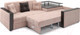 Миниатюра изображения товара Диван угловой Mebel-Ars Прага (кордрой бежевый)