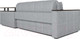 Миниатюра изображения товара Диван угловой Mebel-Ars Прага (рогожка серая)