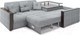 Миниатюра изображения товара Диван угловой Mebel-Ars Прага (рогожка серая)