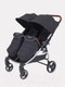 Миниатюра изображения товара Детская прогулочная коляска MOWbaby Tandem / MB170 (черный)