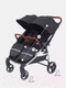 Миниатюра изображения товара Детская прогулочная коляска MOWbaby Tandem / MB170 (черный)