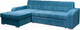 Миниатюра изображения товара Диван угловой Комфорт-S Августин левый (Antonio Blue)