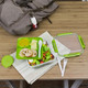 Миниатюра изображения товара Набор для ланча Rotho Salad Memory / 1009205070 (1.7л, лайм)