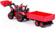 Миниатюра изображения товара Трактор игрушечный Полесье Belarus с погрузчиком и бортовым прицепом / 91871