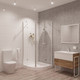 Миниатюра изображения товара Душевой уголок Niagara NG-6616-08 100x100x190 (прозрачное стекло)