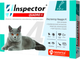 Миниатюра изображения товара Капли от паразитов INSPECTOR Quadro для кошек 4-8 кг / I302
