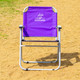 Миниатюра изображения товара Кресло складное НПО Кедр Dolphins / AKS-V-13 (фиолетовый)