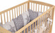 Миниатюра изображения товара Детская кроватка Polini Kids Simple 101 / 0003022 (натуральный)
