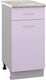 Миниатюра изображения товара Шкаф-стол кухонный Кортекс-мебель Корнелия Лира НШ40р1ш (сирень/марсель)