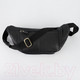 Миниатюра изображения товара Сумка на пояс Poshete 196-1390-35-BLK (черный)