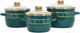 Миниатюра изображения товара Набор кастрюль Эмаль Полонез мирт 3-308/6