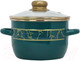 Миниатюра изображения товара Набор кастрюль Эмаль Полонез мирт 3-308/6